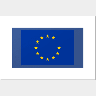 Anti Brexit flag Posters and Art